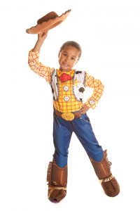 Toy Story - Boy Dressed As Woody