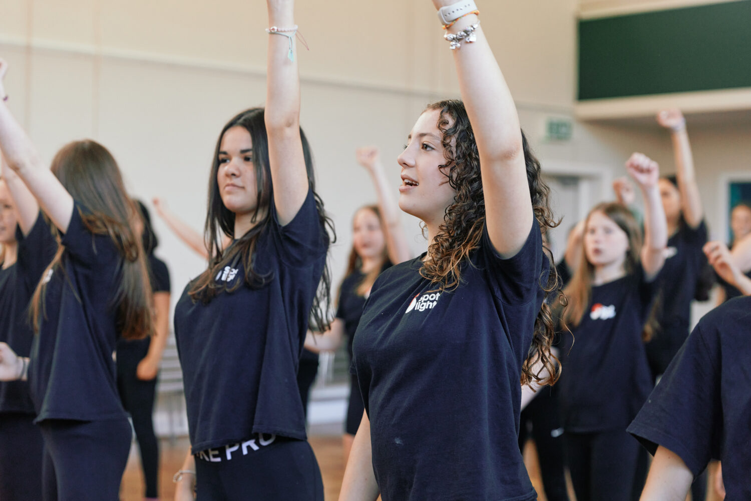 dance class spotlights