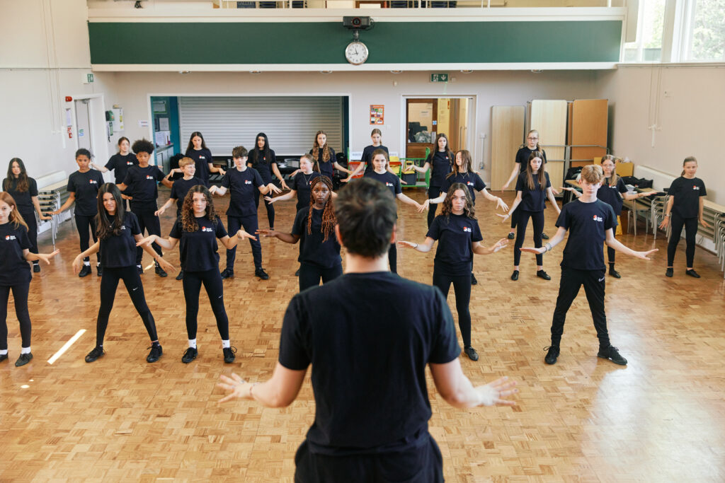 musical theatre for kids performance rehearsal