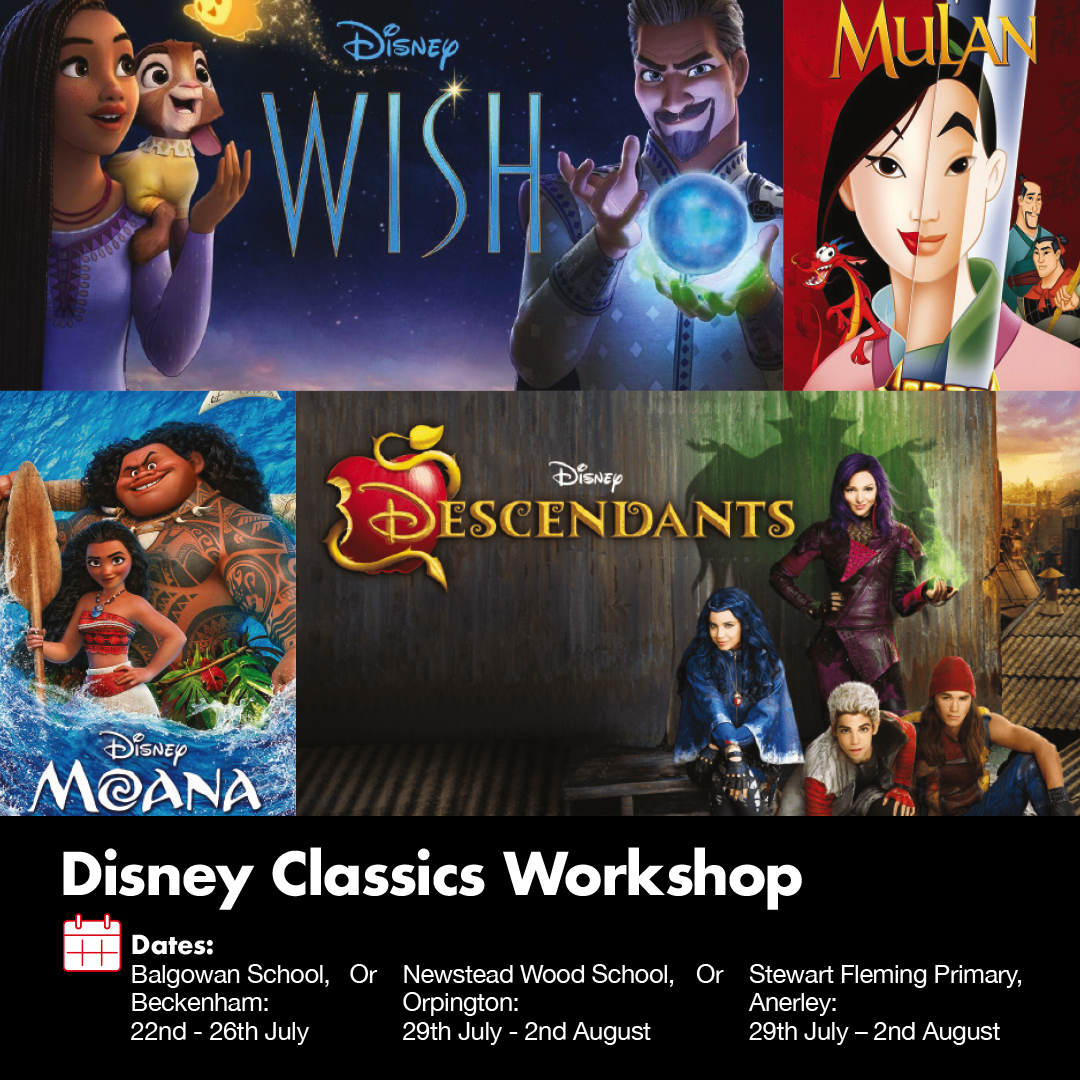 Disney Summer School 2024 Spotlights Theatre School